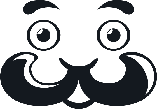 Gesicht vom Logo - Spanferkelbraterei Detloff